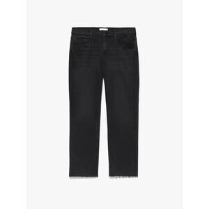 Frame 'Le High' Black Straight Denim Jeans Size 28